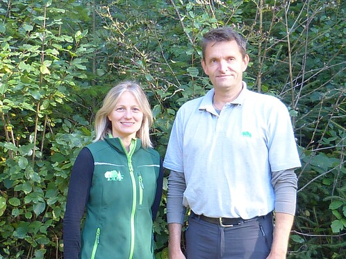 Ina Gilow und Peter Rabe